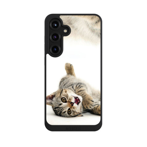 Samsung Galaxy S25+  NIVOpure Cat Rolling around