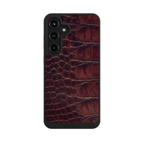 Samsung Galaxy S25+  NIVOpure Cuir de Crocodile