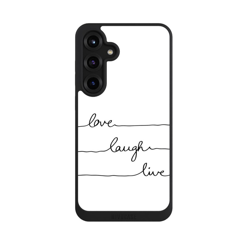 Galaxy S25 + NIVOpure Love Laugh Live