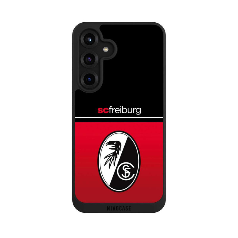 Galaxy S25 + NIVOpure SC Freiburg - Schwarz Rot