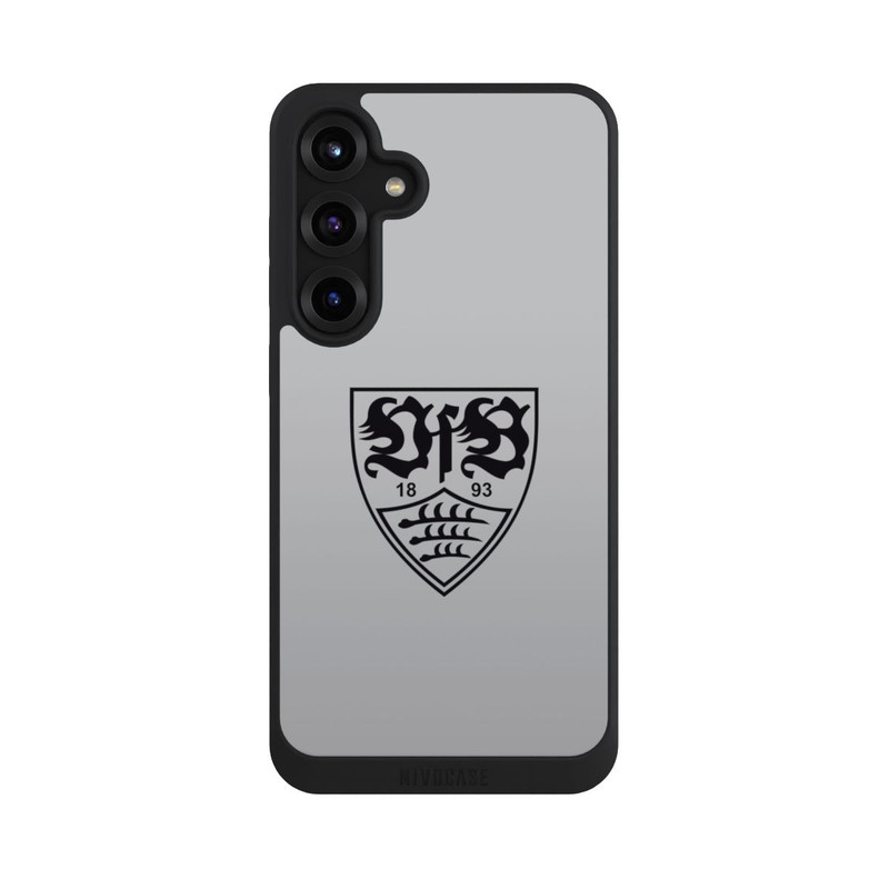 Galaxy S25 + NIVOpure VfB Stuttgart Wappen Grau