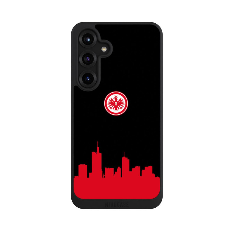 Galaxy S25 + NIVOpure Eintracht Frankfurt Skyline Rot