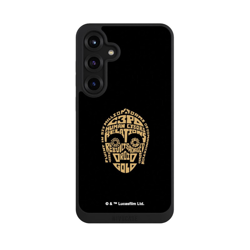 Galaxy S25 + NIVOpure C3PO Typo Graphic