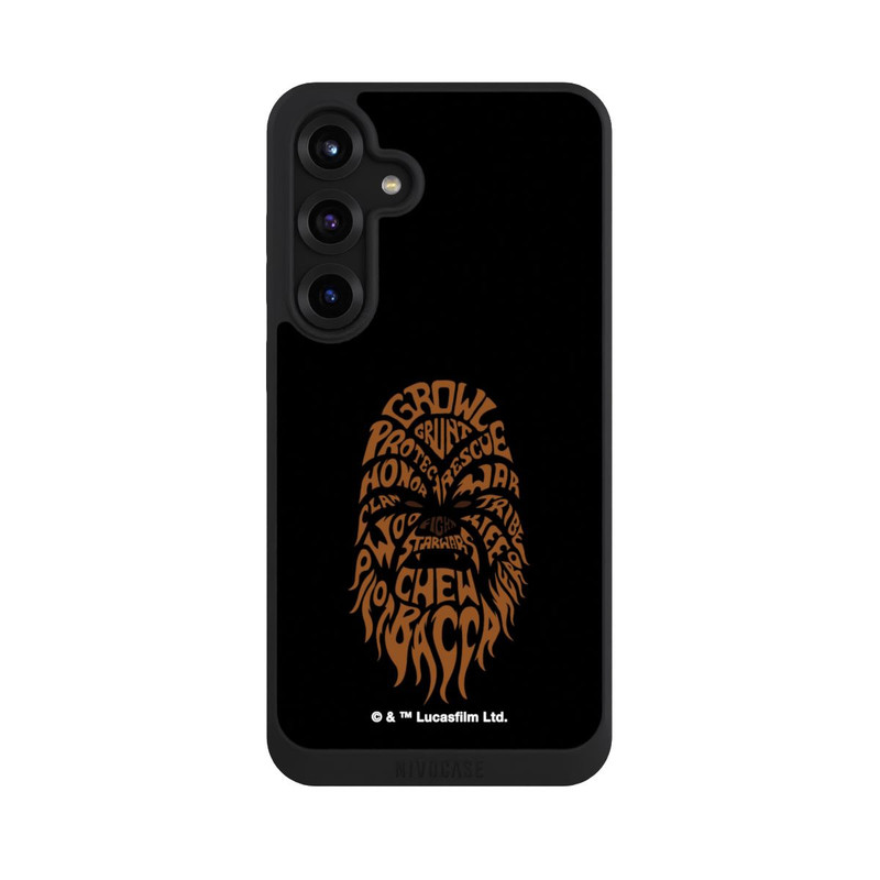 Galaxy S25 + NIVOpure Chewbacca Typo Graphique