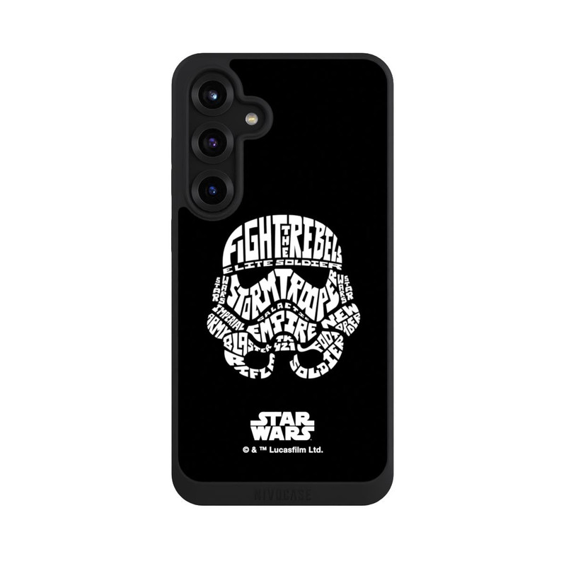 Galaxy S25 + NIVOpure Sturmtruppler Typo Grafisch