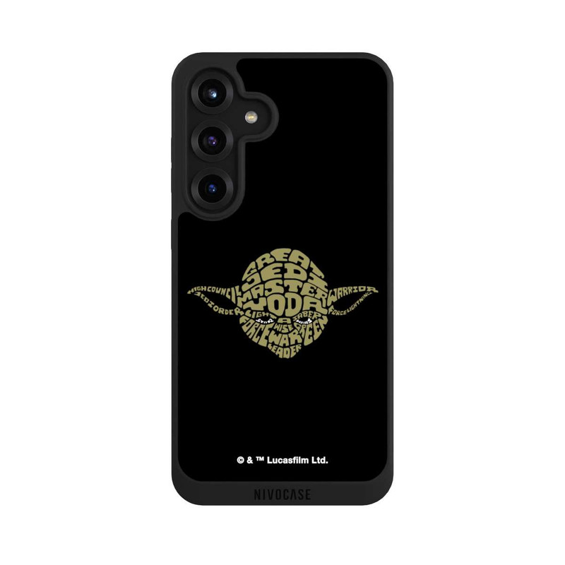 Galaxy S25 + NIVOpure Yoda Typo Grafisch