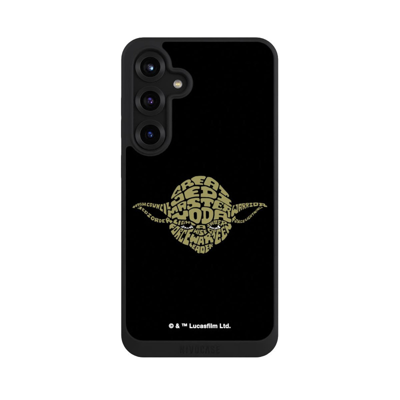 Galaxy S25 + NIVOpure Yoda Typo Grafisch