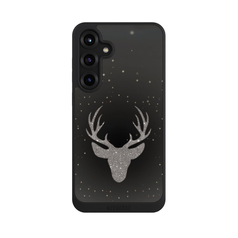 Galaxy S25 + NIVOpure Hirsch Glitzer Look
