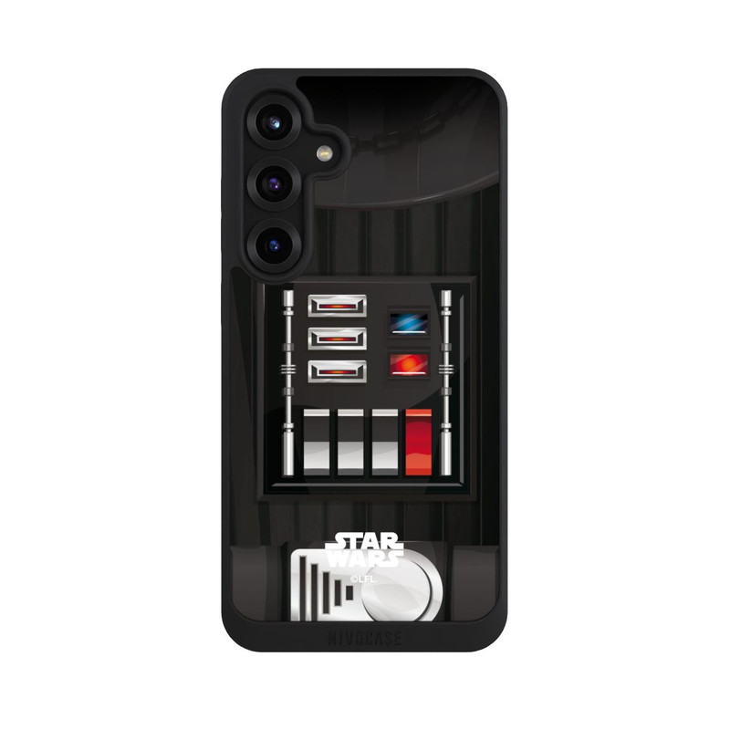 Galaxy S25 + NIVOpure Darth Vader Nahaufnahme