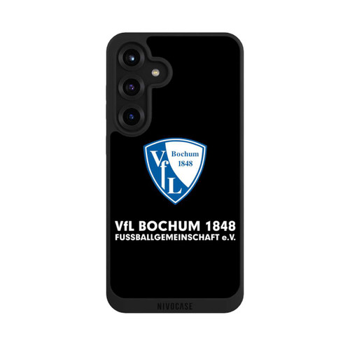 Samsung Galaxy S25+  NIVOpure VfL Bochum Logo Schwarz