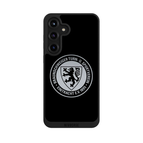 Samsung Galaxy S25+  NIVOpure Eintracht Braunschweig Schwarz Silber