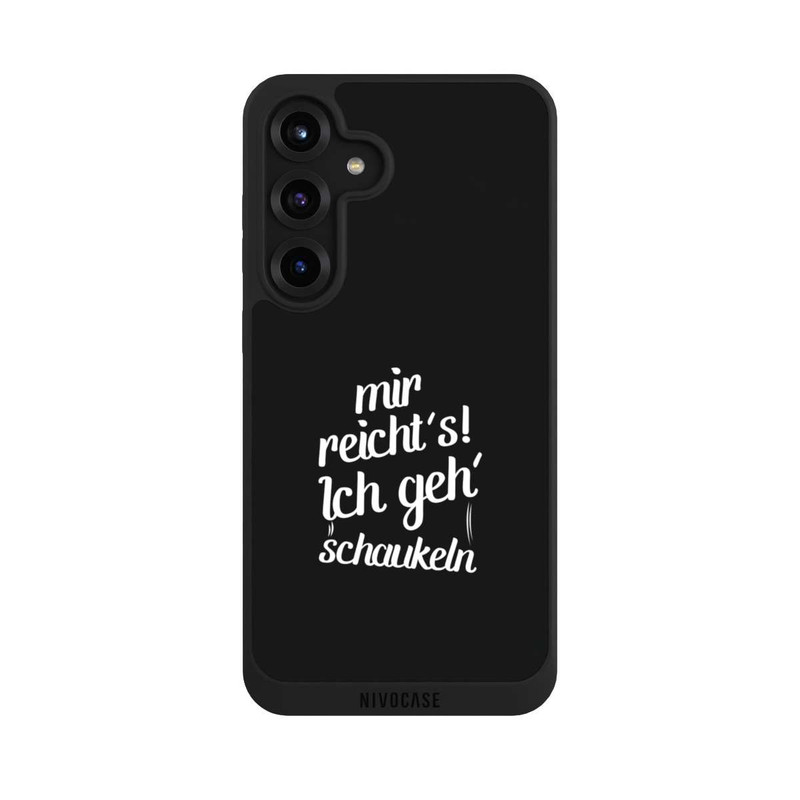 Galaxy S25 + NIVOpure Ich geh' Schaukeln