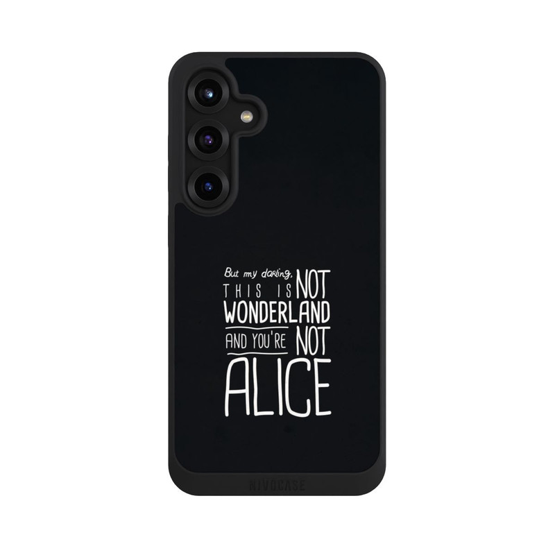 Galaxy S25 + NIVOpure Not Alice