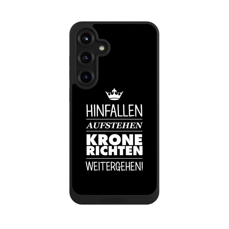 Galaxy S25 + NIVOpure Krone Richten