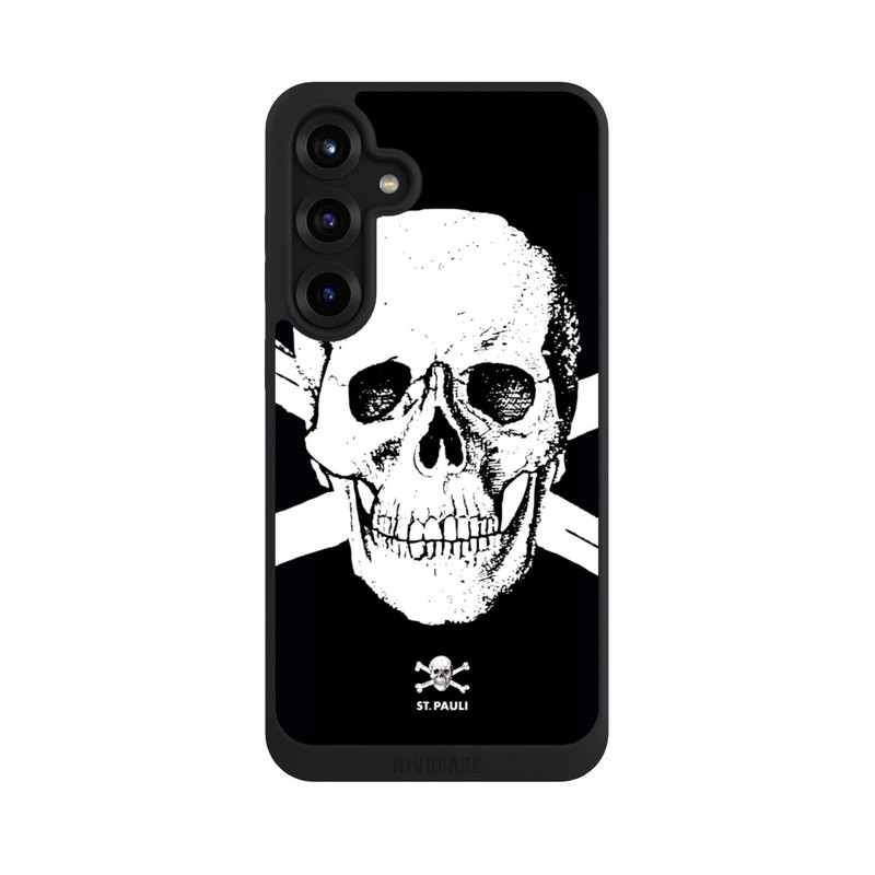 Galaxy S25 + NIVOpure FC St.Pauli CloseupSkull