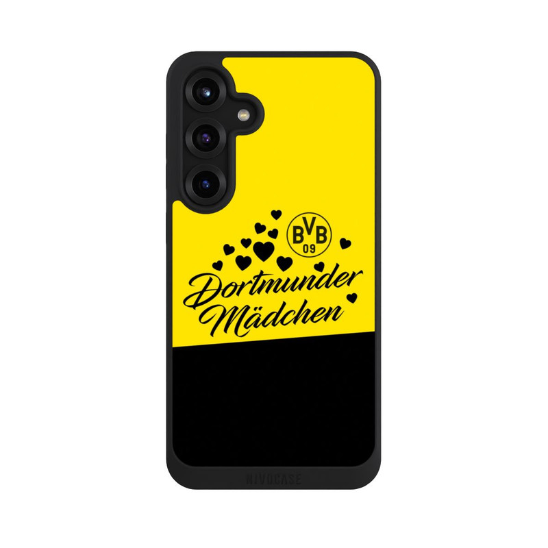 Galaxy S25 + NIVOpure BVB Dortmunder Mädel Herzen