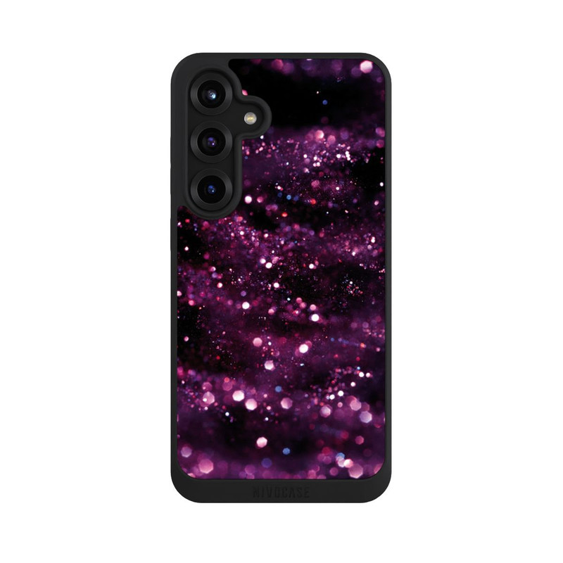 Galaxy S25 + NIVOpure Lilac Sparkles Look