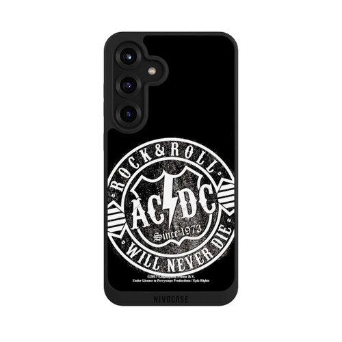 Samsung Galaxy S25+  NIVOpure ACDC Rock and Roll Weiss