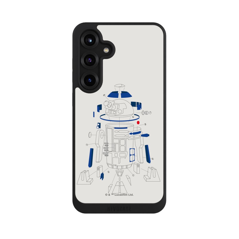 Galaxy S25 + NIVOpure R2D2 Explosionszeichung - StarWars 8