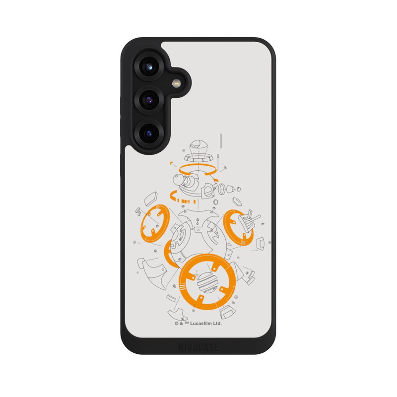 Galaxy S25 + NIVOpure BB8 Explosionszeichung - StarWars 8