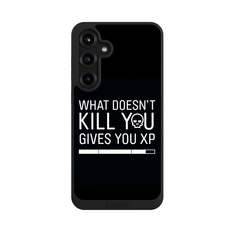 Galaxy S25 + NIVOpure What Doesn't Kill You Gives You Xp