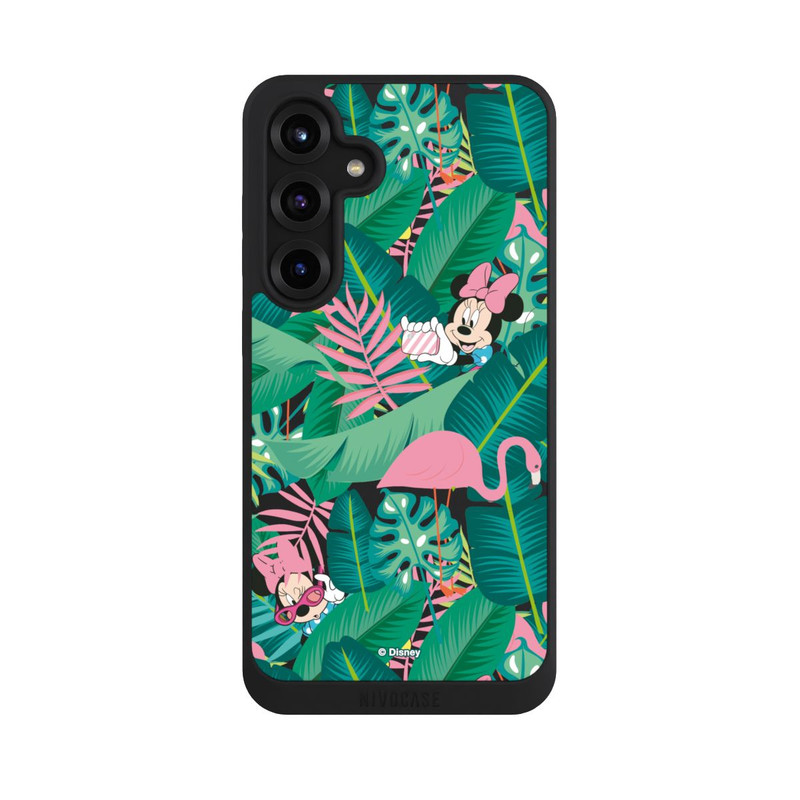 Galaxy S25 + NIVOpure Minnie Été Feuilles de Palmier sans Fond