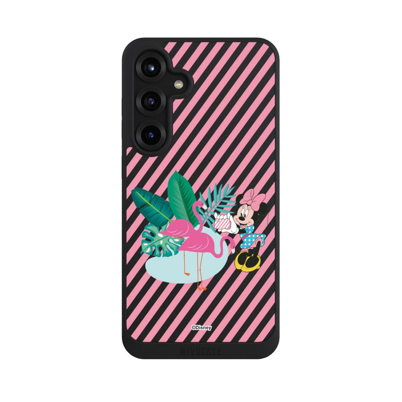 Galaxy S25 + NIVOpure Minnie Flamingo Transparent
