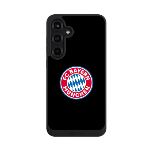 Samsung Galaxy S25+  NIVOpure FCB Logo auf Schwarz