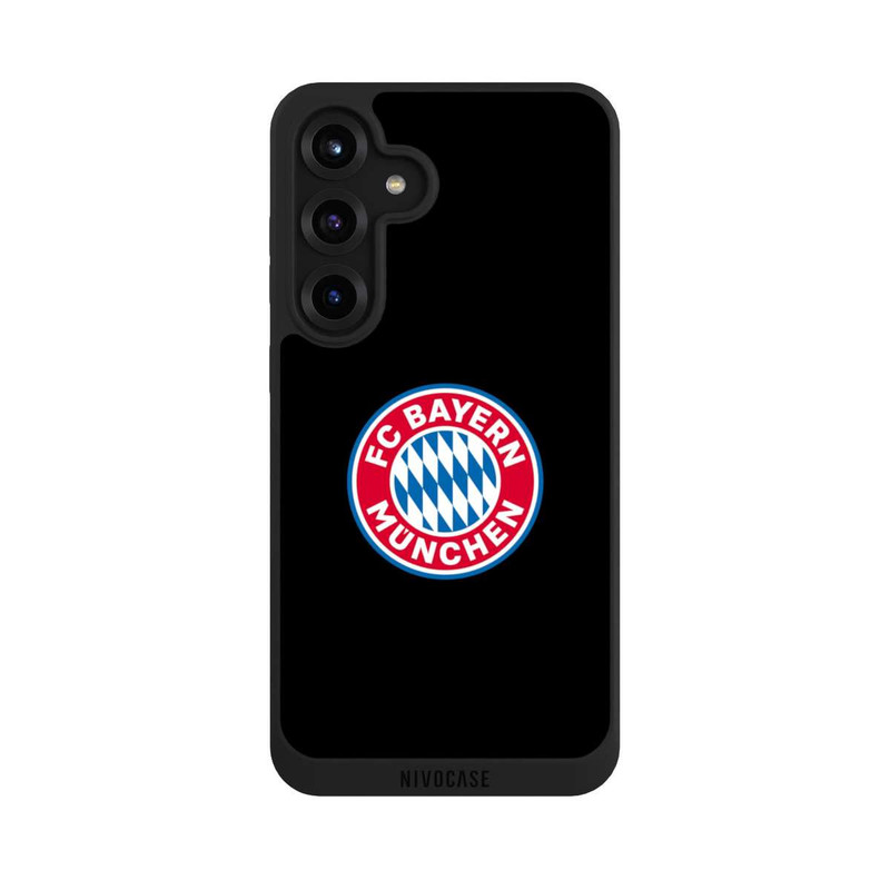 Galaxy S25 + NIVOpure FCB Logo auf Schwarz