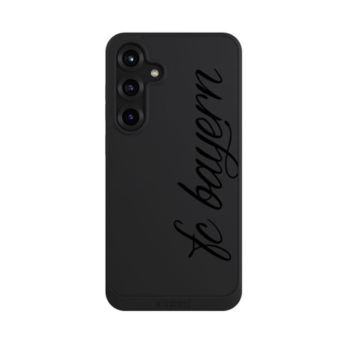 Samsung Galaxy S25+  NIVOpure Black FCB Girlmotiv - transparent