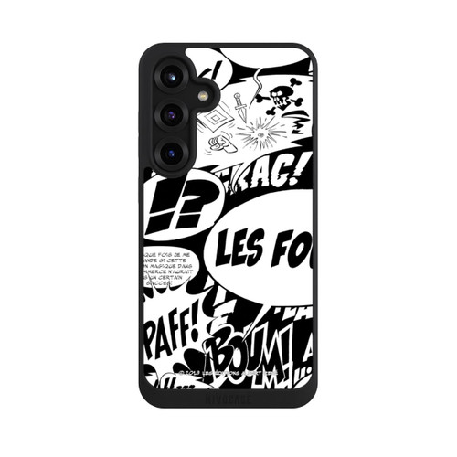 Samsung Galaxy S25+  NIVOpure Sprechblasen Asterix Schwarz