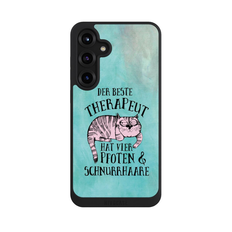 Galaxy S25 + NIVOpure Katze Therapeut