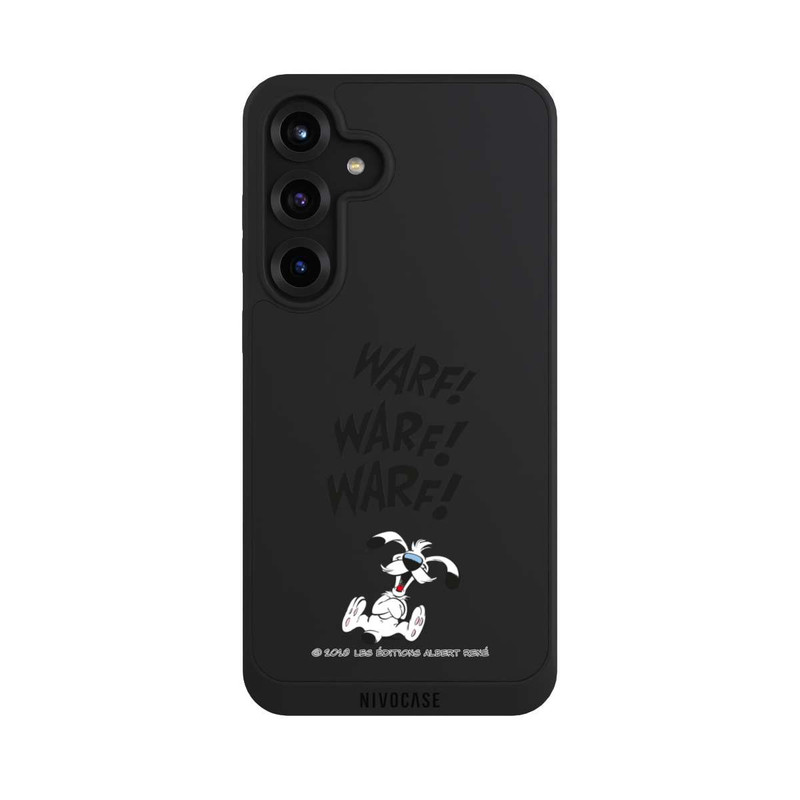 Galaxy S25 + NIVOpure Warf Warf Idéfix Transparent