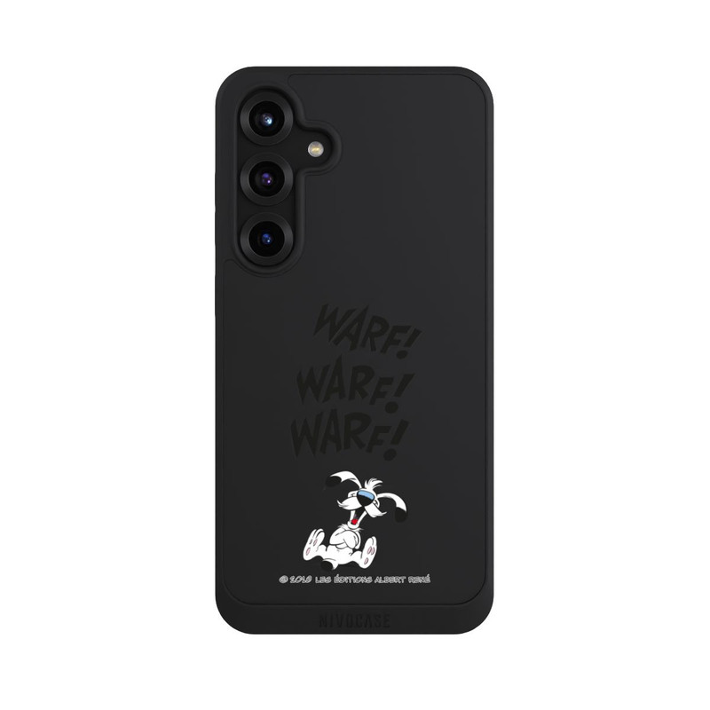 Galaxy S25 + NIVOpure Warf Warf Idéfix Transparent