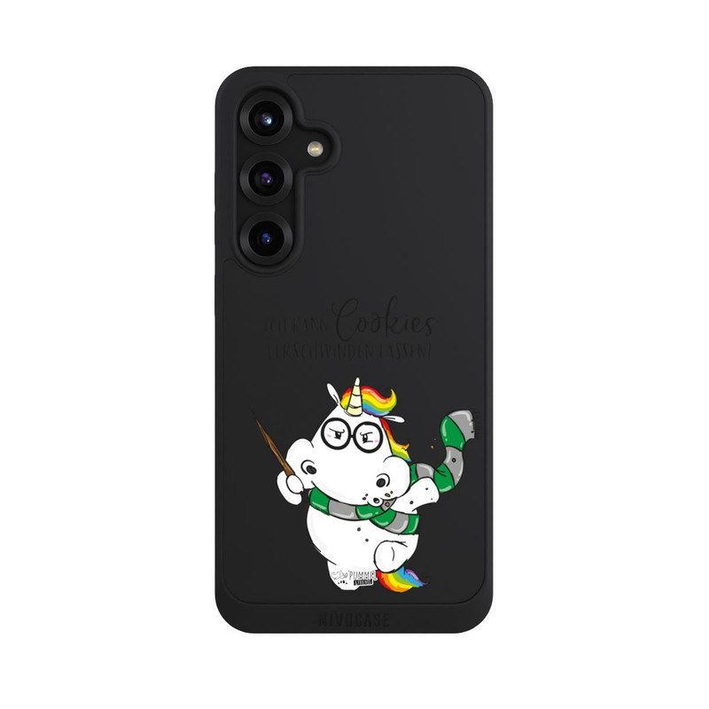 Galaxy S25 + NIVOpure Verschwindibus Grün ohne Hintergrund