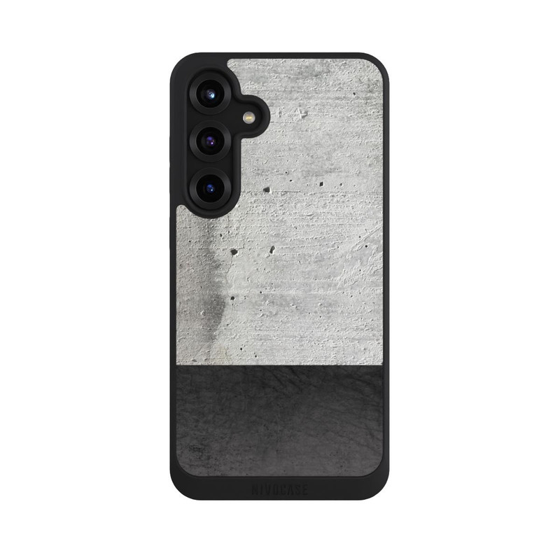 Galaxy S25 + NIVOpure Cuir et béton