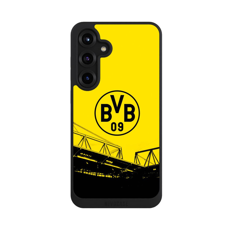 Galaxy S25 + NIVOpure Stade Noir-Jaune- BVB