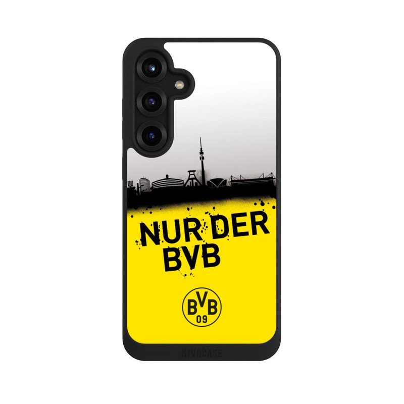 Galaxy S25 + NIVOpure Nur der BVB - Silhouette