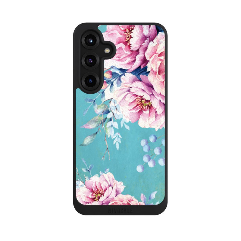 Galaxy S25 + NIVOpure Fleur aquarelle 2
