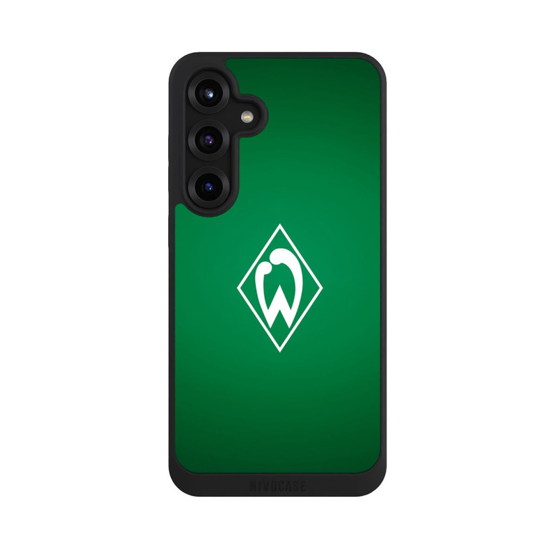 Galaxy S25 + NIVOpure Grüner Verlauf - Werder Bremen