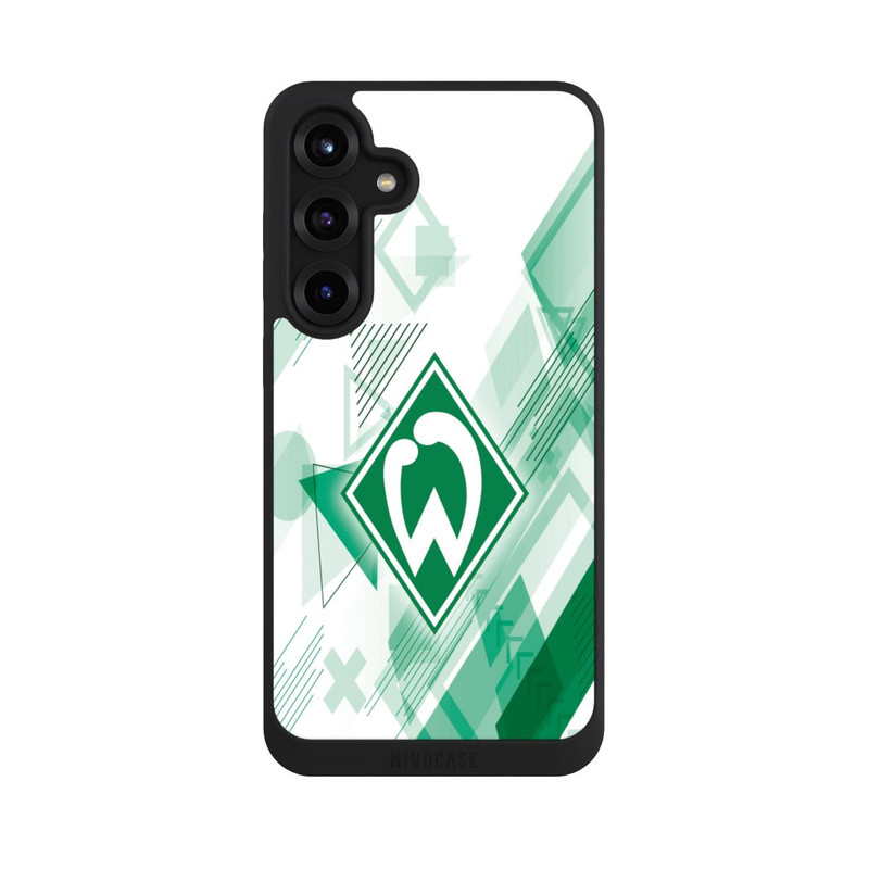 Galaxy S25 + NIVOpure Weiße Grafikelemente - Werder Bremen