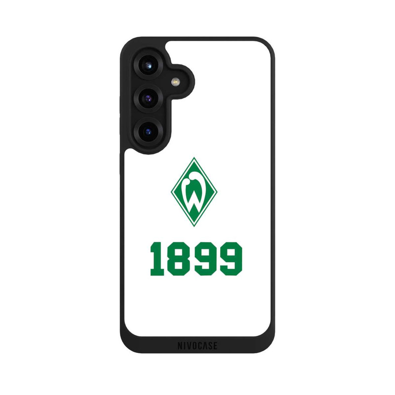 Galaxy S25 + NIVOpure 1899 Grün-Weiß Lebenslang Weiss - Werder Bremen