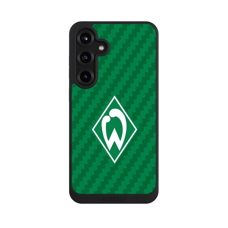 Galaxy S25 + NIVOpure Carbonlook - Werder Bremen