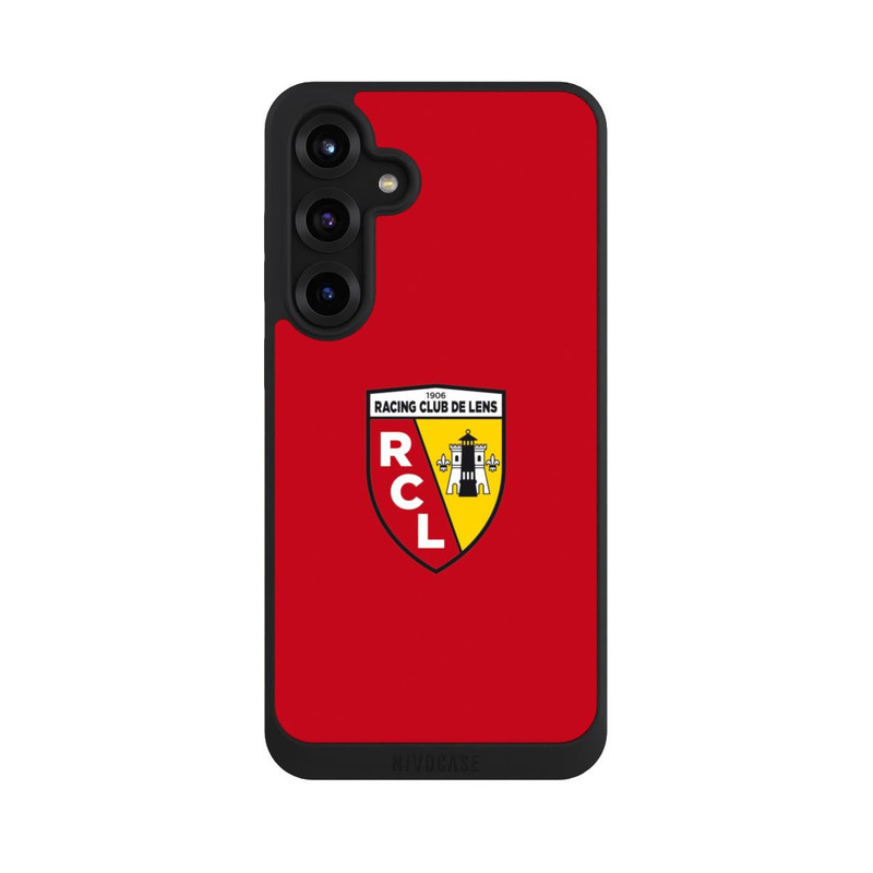 Galaxy S25 + NIVOpure RC Lens Logo en Rouge