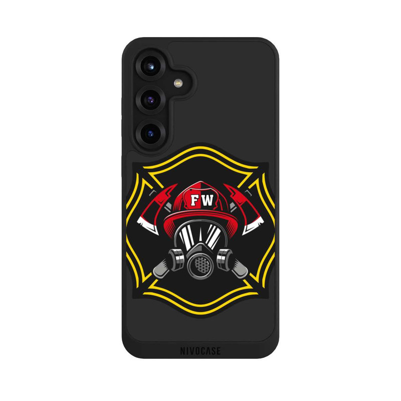 Galaxy S25 + NIVOpure Feuerwehr Wappen