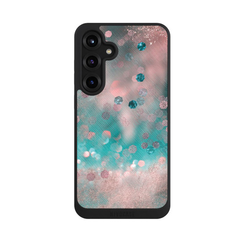 Samsung Galaxy S25+  NIVOpure Türkis-glamouröser Glitzerlook