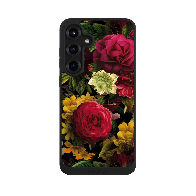 Galaxy S25 + NIVOpure Farbenfrohe Blumen