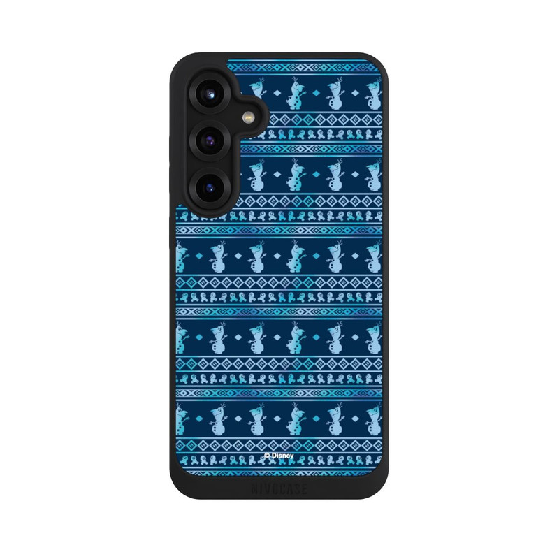 Galaxy S25 + NIVOpure Olaf pattern blue