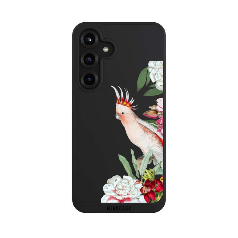Galaxy S25 + NIVOpure Papagei Blumen