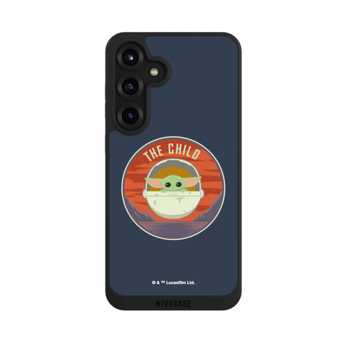 Samsung Galaxy S25+  NIVOpure The Child Abzeichen Blau